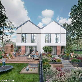 Nowy dom 96 m² z ogrodem | Pompa ciepła | 25 min od Warszawy