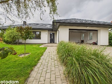 Parterowy dom 183 m² | działka 1000 m² | garaż na 2 auta