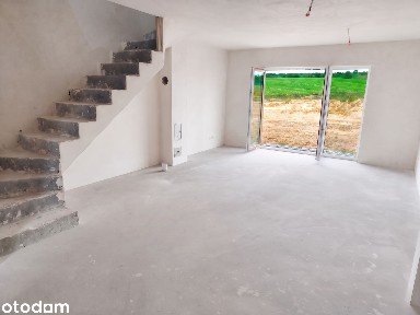 90m² | Duży ogród, widok na zieleń, prywatność - gotowy bliźniak