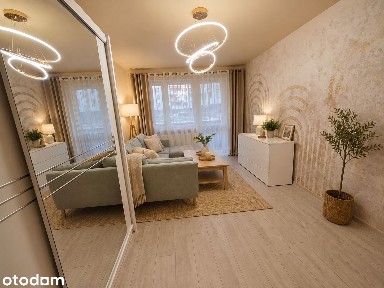 Mieszkanie 48,47 m² | 2 pokoje | Parter | Balkon | Piwnica