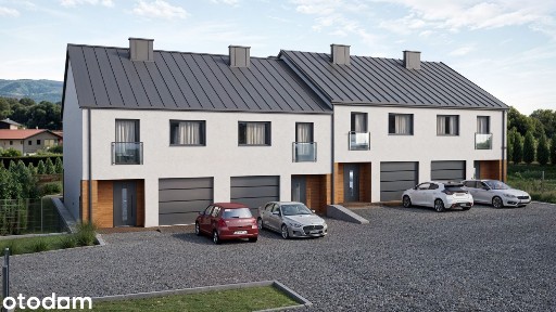 Dwupoziomowe mieszkanie 120m2 z garażem, ogródkiem i tarasem