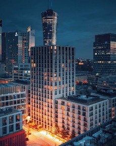 Apartament widokowy Browary Warszawskie - narożny