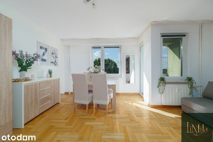 Nowoczesne, patio, garaż, duży BALKON 13m2! 2 sypialnie, 0% prowizji