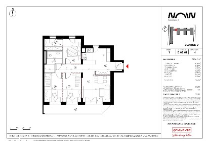 4-pokojowe mieszkanie 89m2 + balkon Bezpośrednio