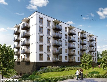 Mieszkanie trzypokojowe 62,99m² drugie piętro ( D206)
