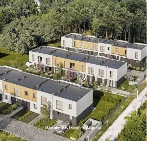 Skierniewice | Dwupoziomowy segment | 93 m² | 4 pokoje | ogród 56 m² | 5 min od Zalewu Zadębie