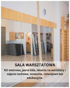 Sala na wynajem 60m2 Poznań Centrum / Stary Rynek - Joga, Taniec, Warsztaty