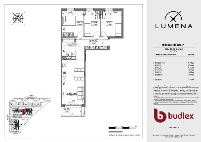 4-pokojowe mieszkanie 69m2 + balkon Bez Prowizji