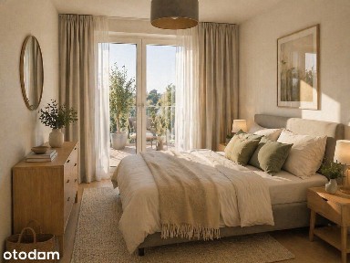 70 m2 ogródek od południa / Gotowe/ Blisko na Tramwaj / Nowe Osiedle