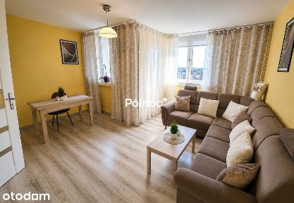 3-pokojowe, umeblowane mieszkanie z widokiem, 9. p