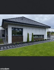 Dom parterowy 135 m2 z garażem 48 m2 do wykończenia SSZ