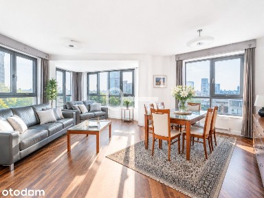 Przestronny apartament w sercu Warszawy