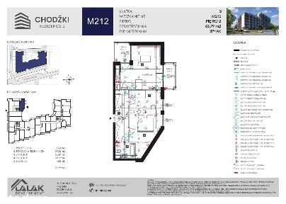 3-pokojowe mieszkanie 63m2 Bezpośrednio