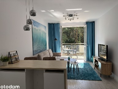 Nowoczesne 2-pokojowe, balkon, widok na las, miejsce w hali garażowej