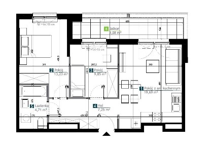 3 pokoje | 54 m² | Balkon | Komfortowa przestrzeń dla rodziny | 0% PCC