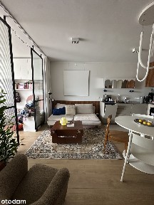 47 m² zaprojektowane przez architektów, duży balkon, home office, Park