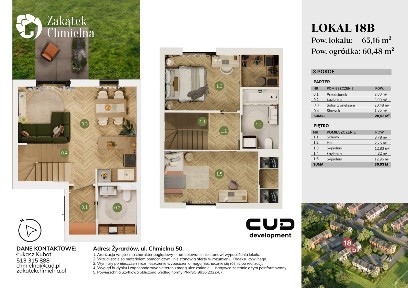 3-pokojowy dom 65m2 + ogródek Bez Prowizji