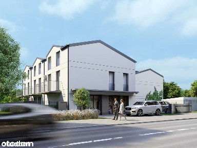 Lokal użytkowy 56 m² z ogródkiem 102 mkw i 2 miejscami postojowymi