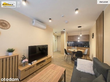 Apartament z tarasem, klimatyzacja, garaż, SPA