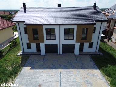 Bliźniak 118m² z garażem i ogródkiem, 5 pokoi - Os. Niwa, Głogów Młp.