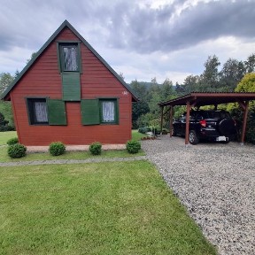 Piękny domek z widokiem na górę Żar