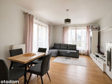 Miasteczko Wilanów | 2 pokoje | balkon | zieleń | 3 min do tramwaju