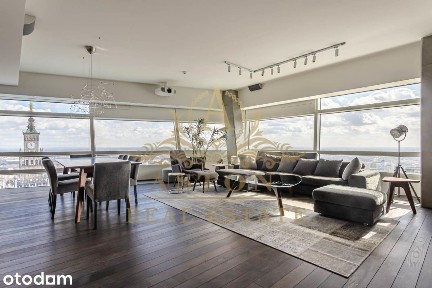 Unique apartment 204 sqm at 51 floor on Złota 44