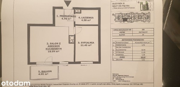 Mieszkanie z widokiem na centrum
