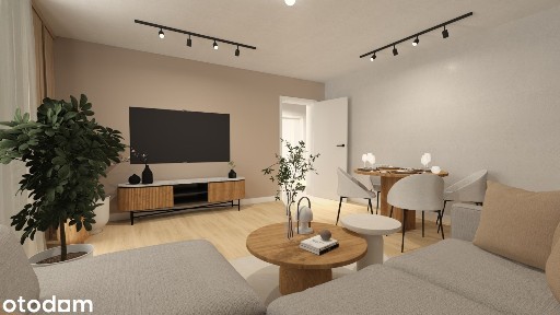 Duży balkon/Wysoki standard/CO Miejskie/Wyposażone i Gotowe do wejścia