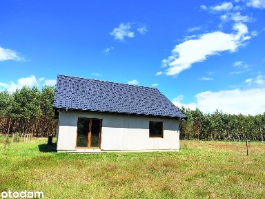 Nowy energooszczędny dom jednorodzinny w otulinie lasu blisko Gniezna
