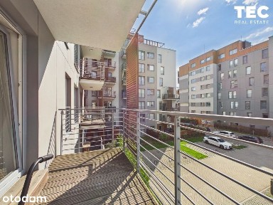 Francuska Park| z miejscem | duży balkon