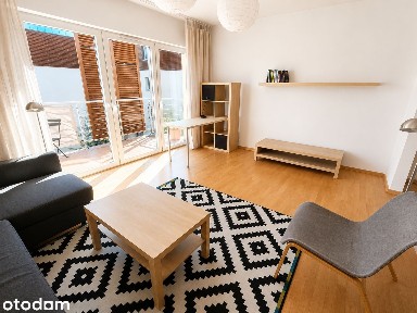 Kawalerka (40,8 m²) z dużym balkonem i garażem - Katowice, ul. Orkana