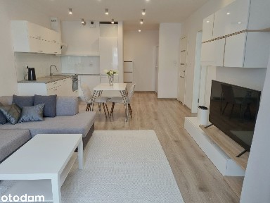 Jasny i cichy apartment Wiślane Tarasy, bezpośrednio