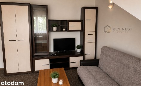 40 m² | 2 pokoje | Poddasze | Okolice ul. Nowosądeckiej | Klimatyzacja