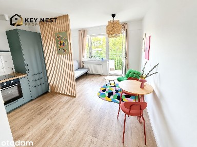 Kawalerka | 29 m² | Rondo Grzegórzeckie | Balkon