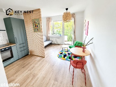 Kawalerka | 29 m² | Rondo Grzegórzeckie | Balkon