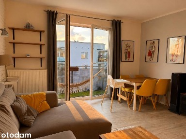 komfortowe, 2-pokojowe mieszkanie z balkonem - Now