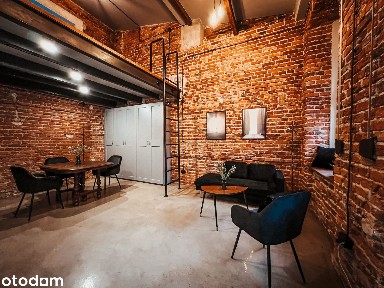 Loft w centrum Łodzi | 45 m² | Antresola | Własne wejście | Parking