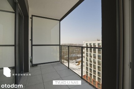 Nowoczesny apartament, 2 pokoje z balkonem