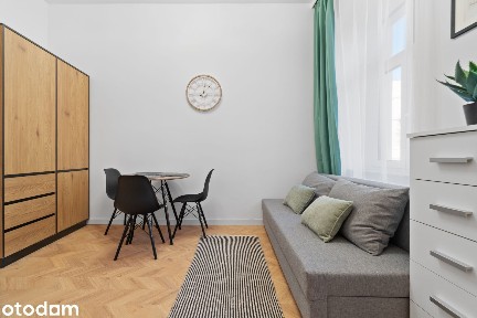 Przytulna kawalerka dla 1 osoby | balkon | Traugutta | Centrum