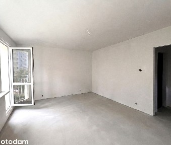 Kawalerka 36,7 m² - nowa elektryka, tynki i wylewki, do wykończenia
