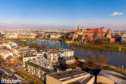Jasny penthouse z widokiem na Wawel!