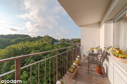 Widok na las i panoramę Gdyni! 3 pokoje+duży salon