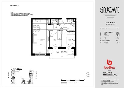 Gajowa | mieszkanie 3-pok. | B.59