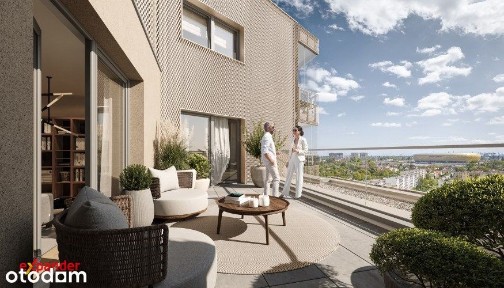 pokoje 69 m², loggia + taras, Gdańsk Brzeźno