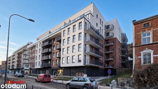 Kawalerka 41 m² z balkonem i 2 garderobami