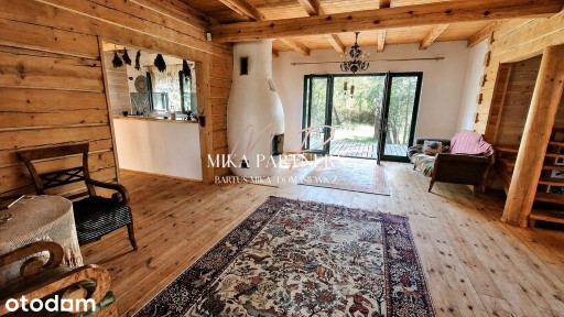 Dom z bali - Opypy, pow. 156 m², działka 2700 m2