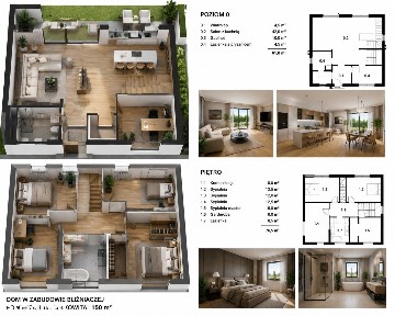 DOM WOLNOSTOJĄCY 150 m² - ZAMKNIĘTE OSIEDLE, 6 POKOI I OGRÓDEK 250 m²!