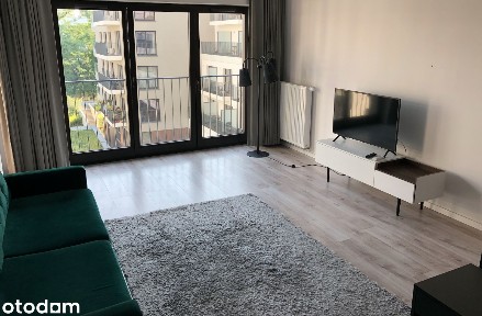 Świetny apartament z bezpośrednim widokiem na rzekę, 48 m2 Walońska 19