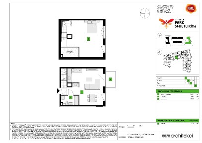 2-pokojowe mieszkanie 61m2 + balkon